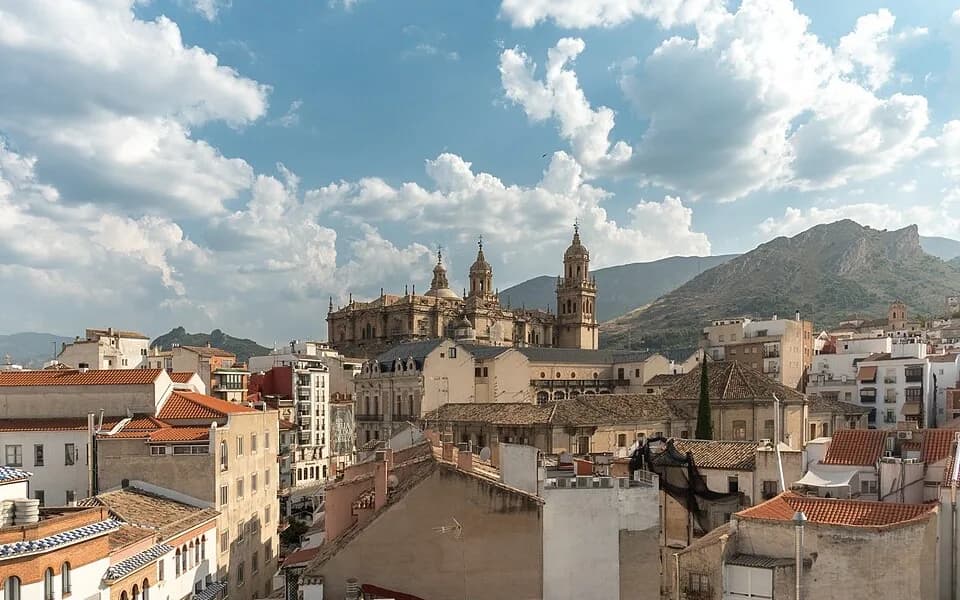 La Catedral de Jaén al atardecer